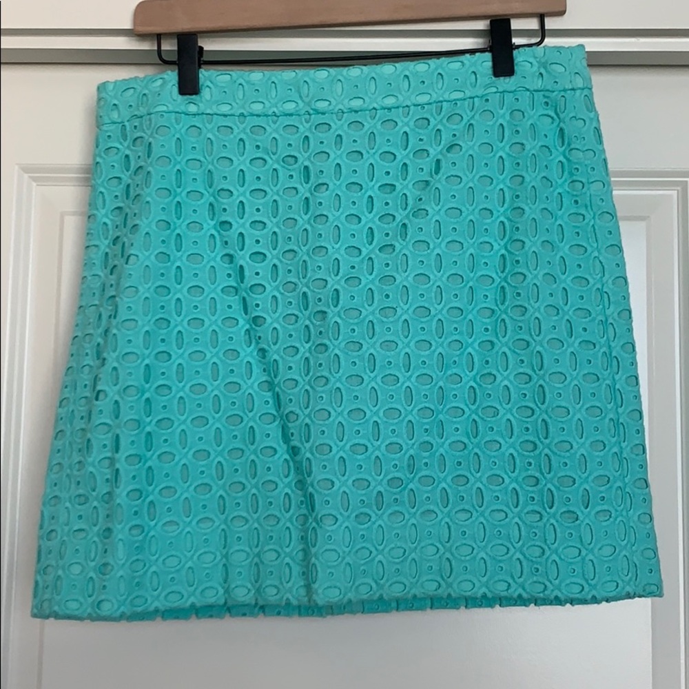 J. Crew Eyelet skirt